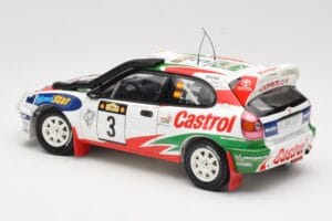 Toyota Corolla WRC #3 C. Sainz / L. Moya Safari Rally 1999 AUTOart 1:18 89982 Métal — image 7 sur 8