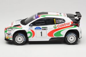 Toyota GR Yaris Rally2 #1 C. Ingram / R. Whittock Voyonic Grampian Forest Rally 2024 IXO 1:18 18RMC213 Métal — image 3 sur 6