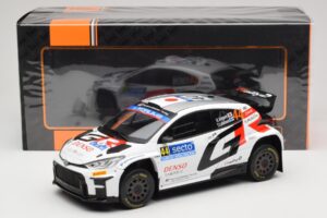 Toyota GR Yaris Rally2 #44 H. Kogure Rally Finland 2024 IXO 1:18 18RMC212B Métal — image 6 sur 6