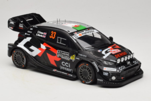 Toyota GR Yaris WRC #33 E. Evans / S. Martin Rally Monte Carlo 2025 IXO 1:18 18RMC229B Métal — image 4 sur 6