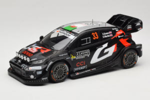 Toyota GR Yaris WRC #33 E. Evans / S. Martin Rally Monte Carlo 2025 IXO 1:18 18RMC229B Métal