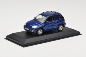 Toyota RAV4 Bleu Foncé Intérieur Gris Minichamps 1:43 433166004 Métal — image 2 sur 4