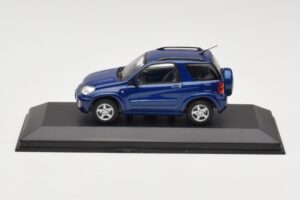 Toyota RAV4 Bleu Foncé Intérieur Gris Minichamps 1:43 433166004 Métal