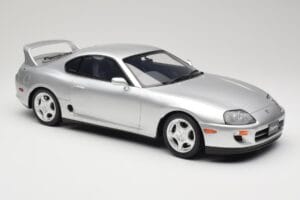 Toyota Supra A80 Argent Kyosho 1:12 KSR12006S Résine — image 4 sur 6