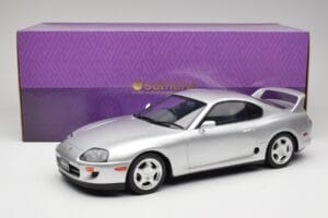 Toyota Supra A80 Argent Kyosho 1:12 KSR12006S Résine — image 6 sur 6
