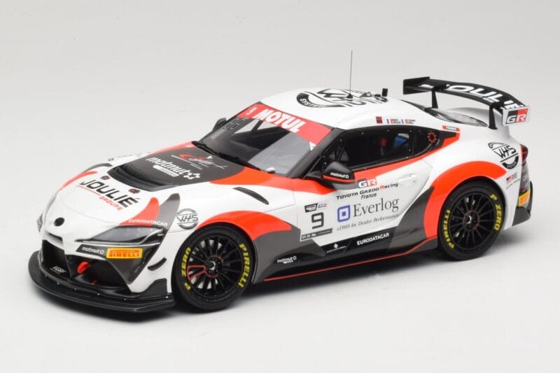 Toyota Supra A90 GT4 #9 E. Cheli / E. Joulie FFSA GT4 France 2020 Otto 1:18 OT1122 Résine