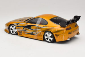 Toyota Supra A80 Or Tunerz Edition Hot Wheels 1:18 B6091 Métal — image 6 sur 7
