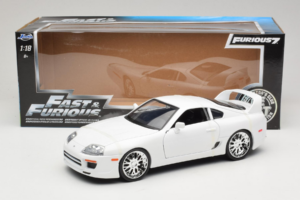 Toyota Supra Mk4 Blanc Fast & Furious Jada 1:18 97509 Métal — image 6 sur 6
