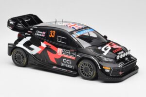 Toyota Yaris Rally1 WRC #33 E. Evans / S. Martin Rally Monte Carlo Night Version 2024 IXO 1:18 18RMC197 Métal — image 4 sur 6