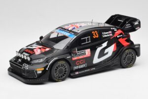 Toyota Yaris Rally1 WRC #33 E. Evans / S. Martin Rally Monte Carlo Night Version 2024 IXO 1:18 18RMC197 Métal