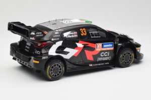 Toyota Yaris Rally1 WRC #33 E. Evans / S. Martin Rally Sweden 2024 IXO 1:18 18RMC200 Métal — image 2 sur 6