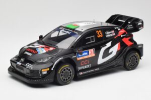 Toyota Yaris Rally1 WRC #33 E. Evans / S. Martin Rally Sweden 2024 IXO 1:18 18RMC200 Métal