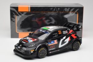 Toyota Yaris Rally1 WRC #33 E. Evans / S. Martin Rally Sweden 2024 IXO 1:18 18RMC200 Métal — image 6 sur 6