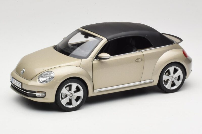 Volkswagen Beetle A5 Cabriolet Gris Kyosho 1:18 5C3099302P7W Métal