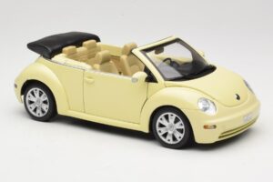 Volkswagen Beetle Cabriolet Jaune Gate 1:18 VW24108 Métal — image 6 sur 8
