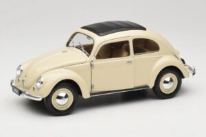 Volkswagen Beetle Type 1 Classic Blanc Welly 1:18 18040W Métal
