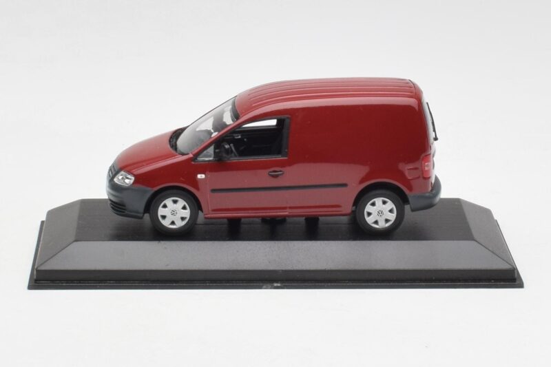 Volkswagen Caddy 2K Rouge Foncé Minichamps 1:43 CADDY004 Métal