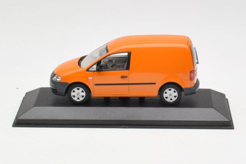 Volkswagen Caddy 2K Orange Minichamps 1:43 CADDY005 Métal