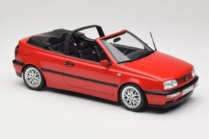 Volkswagen Golf Cabriolet Mk3 Rouge Norev 1:18 188433 Métal — image 4 sur 6