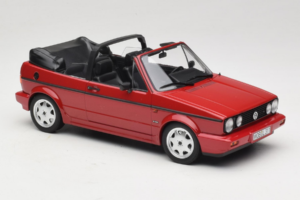 Volkswagen Golf Mk1 Cabriolet Rouge Norev 1:18 188626 Métal — image 4 sur 6