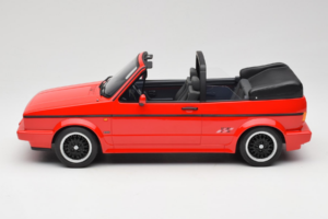Volkswagen Golf Mk1 Cabriolet Sportline Rouge Otto 1:12 G095 Résine — image 3 sur 6