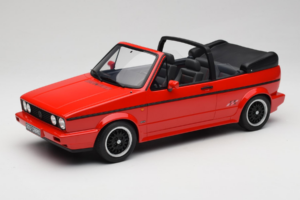 Volkswagen Golf Mk1 Cabriolet Sportline Rouge Otto 1:12 G095 Résine