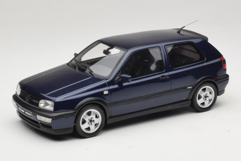 Volkswagen Golf Mk3 VR6 Bleu Foncé Otto 1:18 OT046 Résine