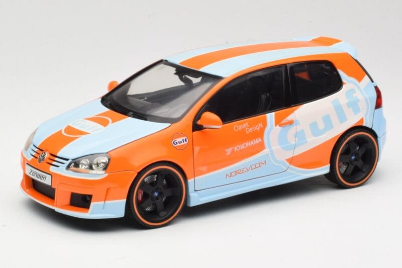Volkswagen Golf Mk5 Zender Gulf Norev 1:18 188454 Métal