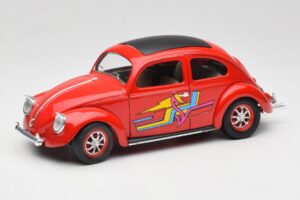 Volkswagen Coccinelle Rouge Solido 1:18 8306 Métal