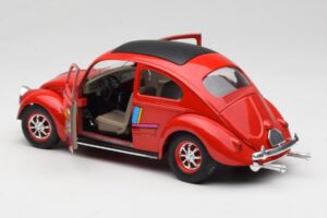 Volkswagen Coccinelle Rouge Solido 1:18 8306 Métal — image 5 sur 8