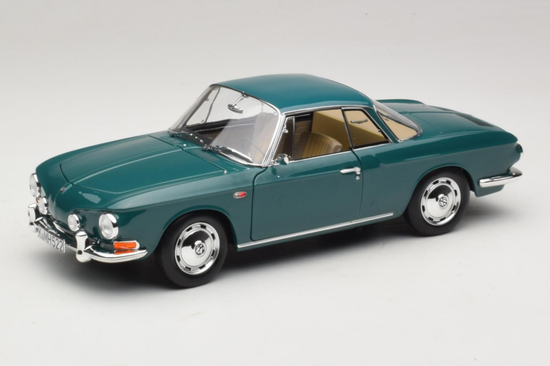 Volkswagen Karmann Ghia 1500 Vert Norev 1:18 188648 Métal