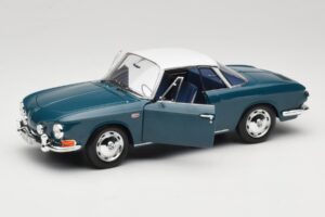 Volkswagen Karmann Ghia Type 34 1500 Sea Blue Norev 1:18 188646 Métal — image 2 sur 8