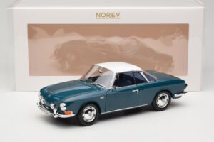 Volkswagen Karmann Ghia Type 34 1500 Sea Blue Norev 1:18 188646 Métal — image 8 sur 8