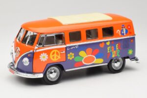 Volkswagen Microbus T1 Flower Power Road Signature 1:18 92329 Métal
