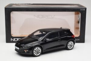 Volkswagen Scirocco Mk3 Noir Norev 1:18 188471 Métal — image 8 sur 8