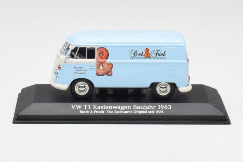 Volkswagen T1 Panel Van Resch & Frisch Minichamps 1:43 430052216 Métal