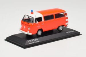 Volkswagen T2 Bus Pompiers Frankfurt Minichamps 1:43 400053091 Métal — image 2 sur 4
