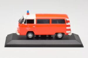 Volkswagen T2 Bus Pompiers Frankfurt Minichamps 1:43 400053091-R Métal