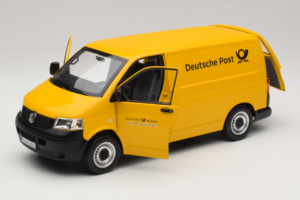 Volkswagen T5 Transporter Deutsche Post Norev 1:18 188617 Métal — image 8 sur 9