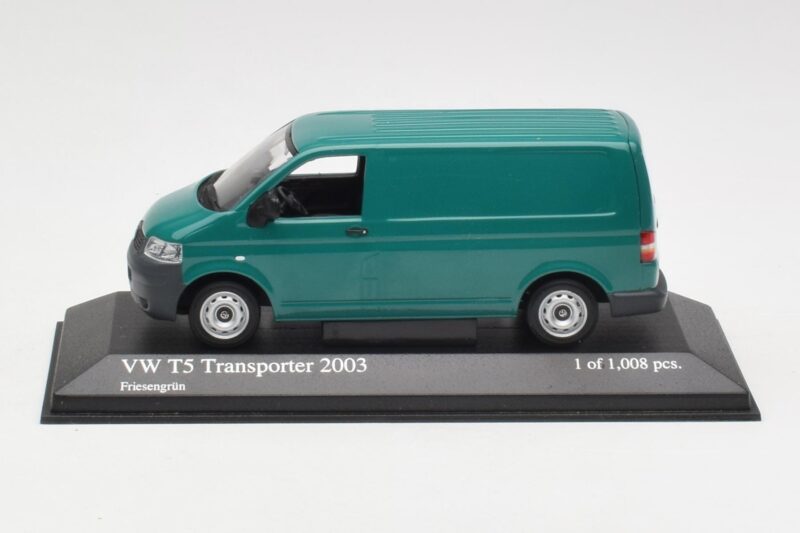 Volkswagen T5 Transporter Vert Minichamps 1:43 400052261 Métal