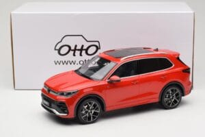 Volkswagen Tiguan eTSI R-Line Persimmon Red Metallic Otto 1:18 OT489 Résine — image 6 sur 6