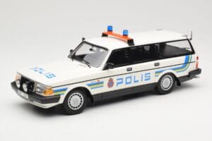 Volvo 240 GL Break Polis Sweden Minichamps 1:18 155171480 Métal