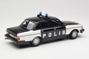 Volvo 240 GL Polis Sweden Noir Minichamps 1:18 155171497 Métal — image 2 sur 6