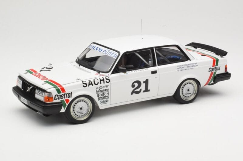 Volvo 240 Turbo #21 P. Stureson DTM Winner Wunstorf 1985 AUTOart 1:18 88592 Métal