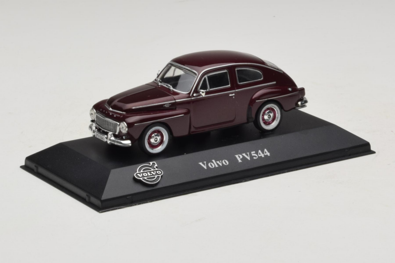 Volvo PV544 Rouge Foncé Atlas 1:43 8506014 Métal