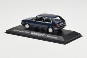 Volkswagen Golf Mk2 Bleu Prototype de Salon Minichamps 1:43 GOLFHANDMUSTER Métal — image 3 sur 4