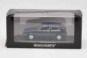 Volkswagen Golf Mk2 Bleu Prototype de Salon Minichamps 1:43 GOLFHANDMUSTER Métal — image 4 sur 4