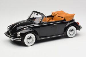Volkswagen Beetle 1303 Cabriolet Noir Norev 1:18 188533 Métal