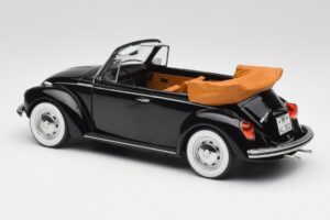 Volkswagen Beetle 1303 Cabriolet Noir Norev 1:18 188533 Métal — image 5 sur 6