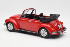Volkswagen Beetle 1303 Cabriolet Rouge Norev 1:18 188529 Métal — image 5 sur 6